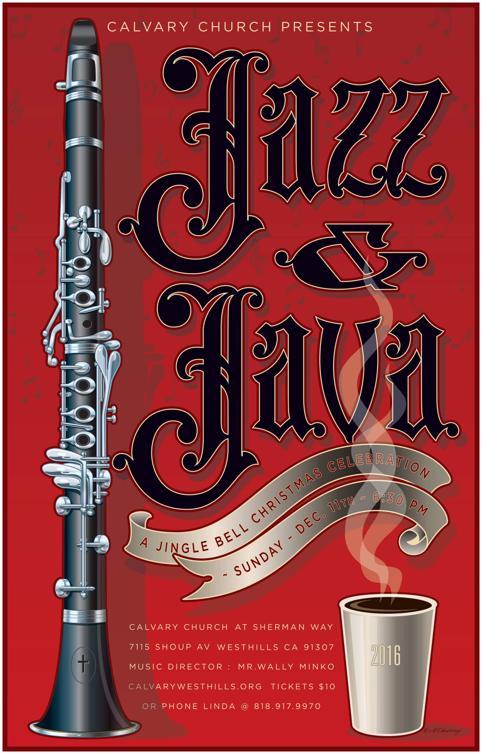 Jazz and Java 2016 - Program Cover